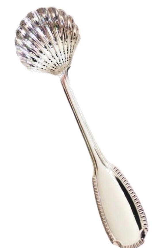 Nice Christofle Godrons sugar spoon 17cm brilliant
