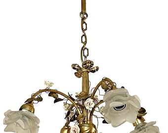 Lampada Da Terra Capodimonte - Le Porcellane