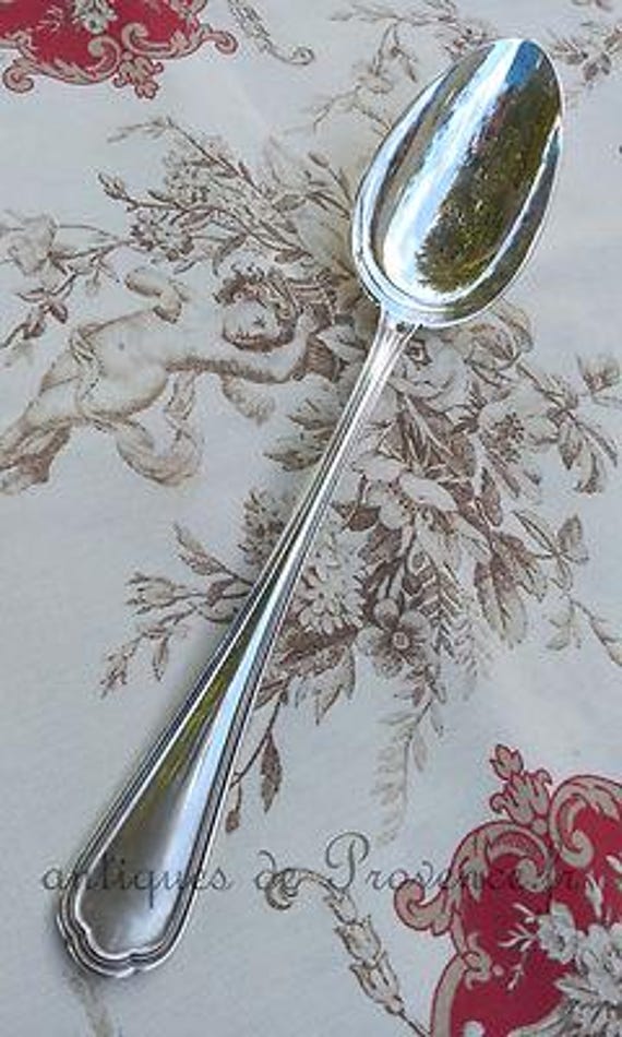クリストフル スパトゥール レア アンティーク ラージスプーン 27.7cm