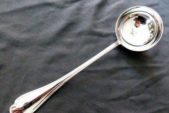 Christofle Alfenide Pompadour Large Soup Ladle 32cm Brilliant #2