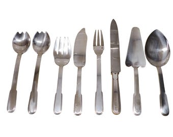 Fourchette à gâteau en Argent Massif Aria