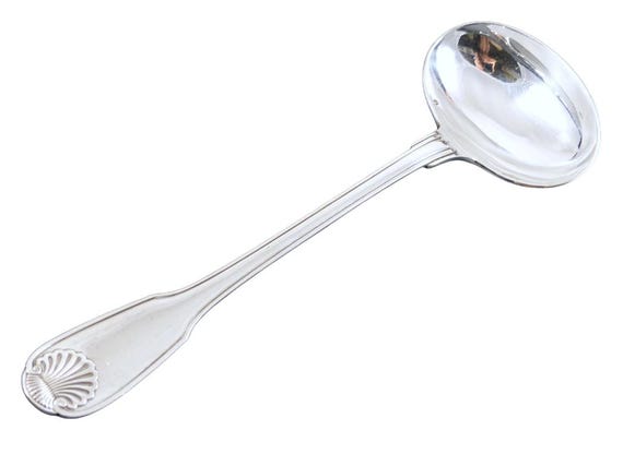 Christofle Vendôme cream ladle 20.5cm / cream ladle ---- brilliant luster