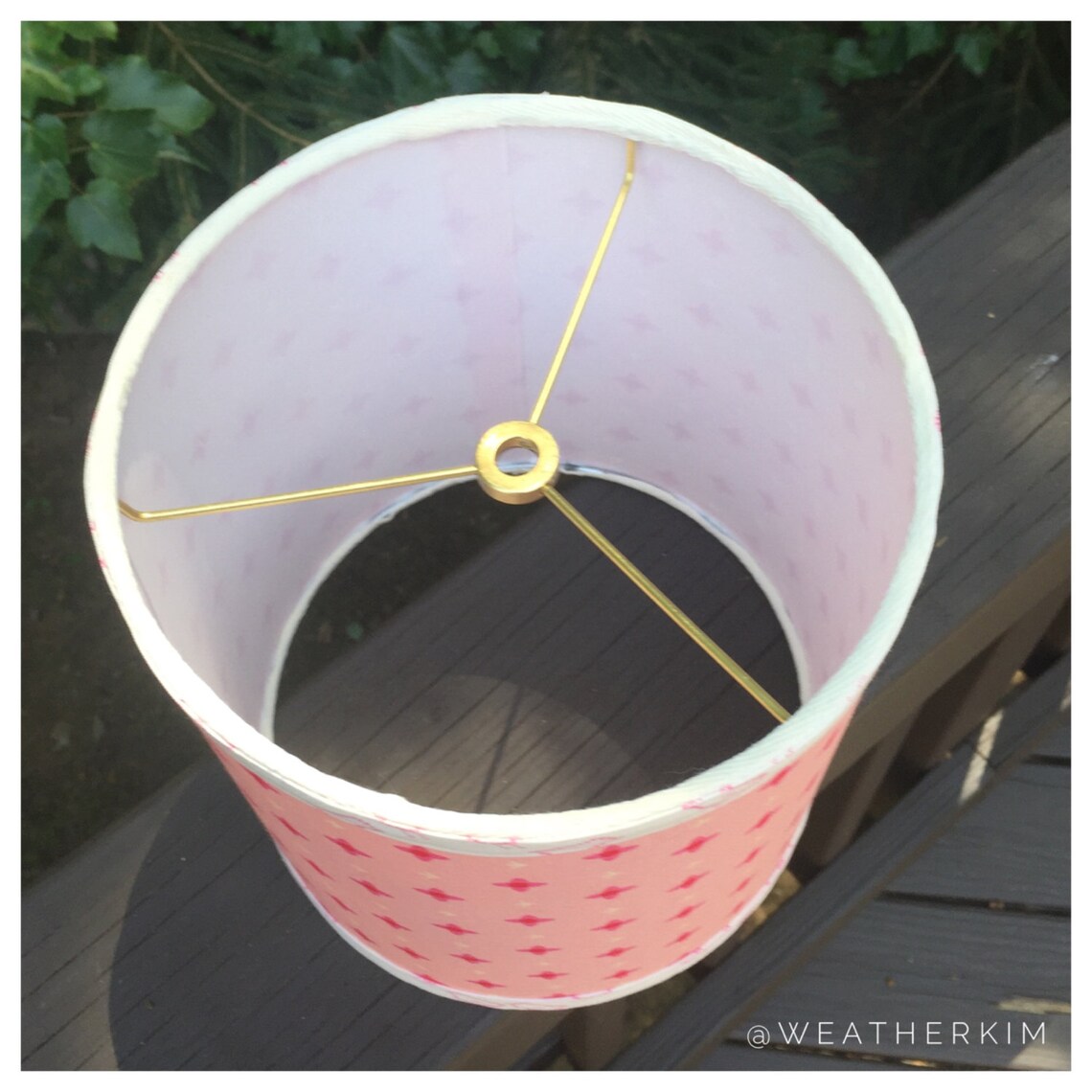 Handmade PINK DRUM LAMPSHADE Lamp Shade Using Lizzy House Etsy