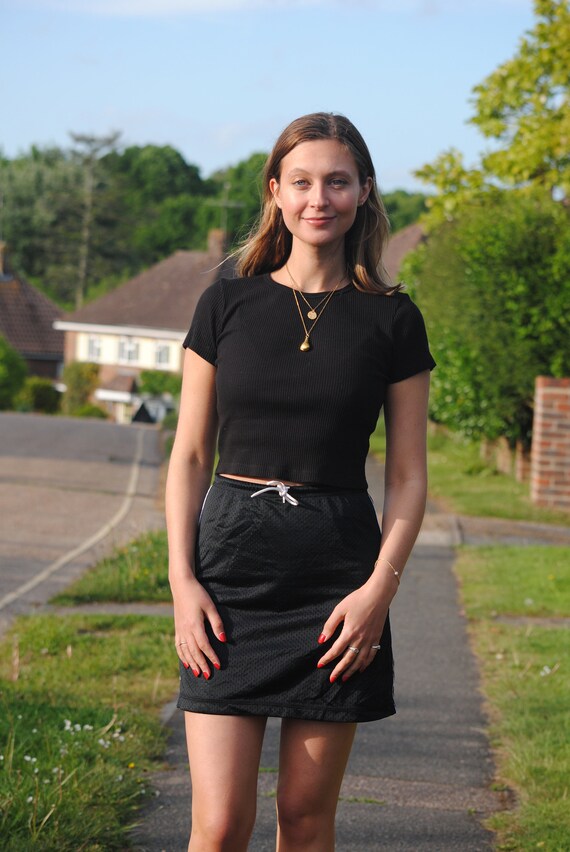 Mesh mini skirt 90s hotsell