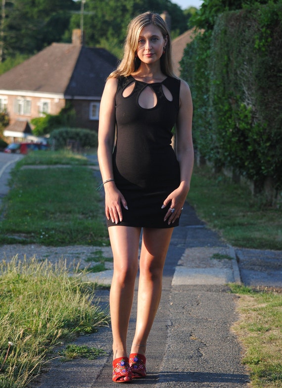 y2k bodycon dress THE NEVERMORE