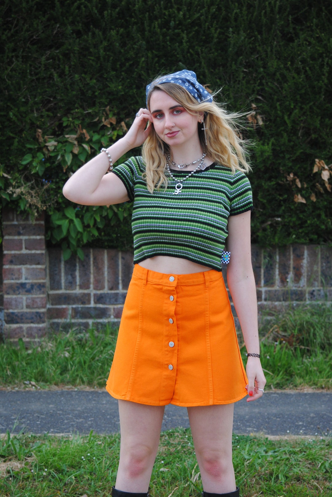 スカート Vintage 1990s flap pockets skirt Vintage 1990s flap pockets skirt