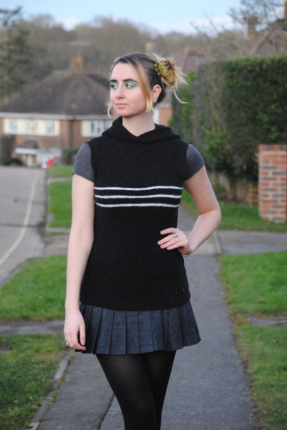 90s top skirt hoodie