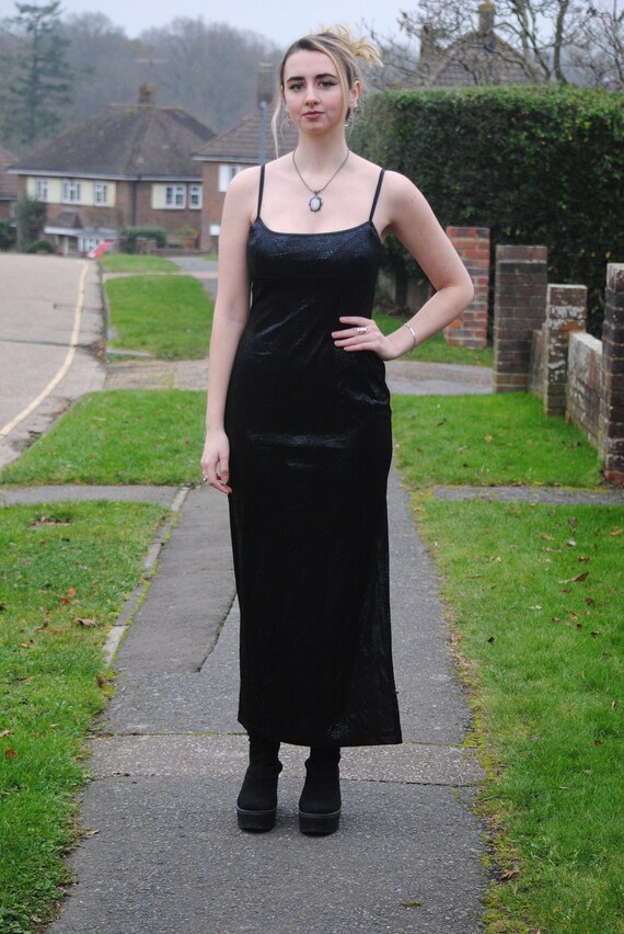 Black snake dress deals
