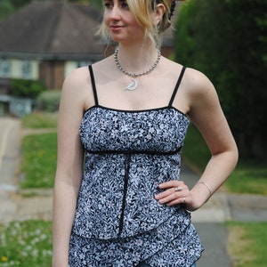 Y2K Vintage Fairy Style Floral Mesh Cami Top - Etsy