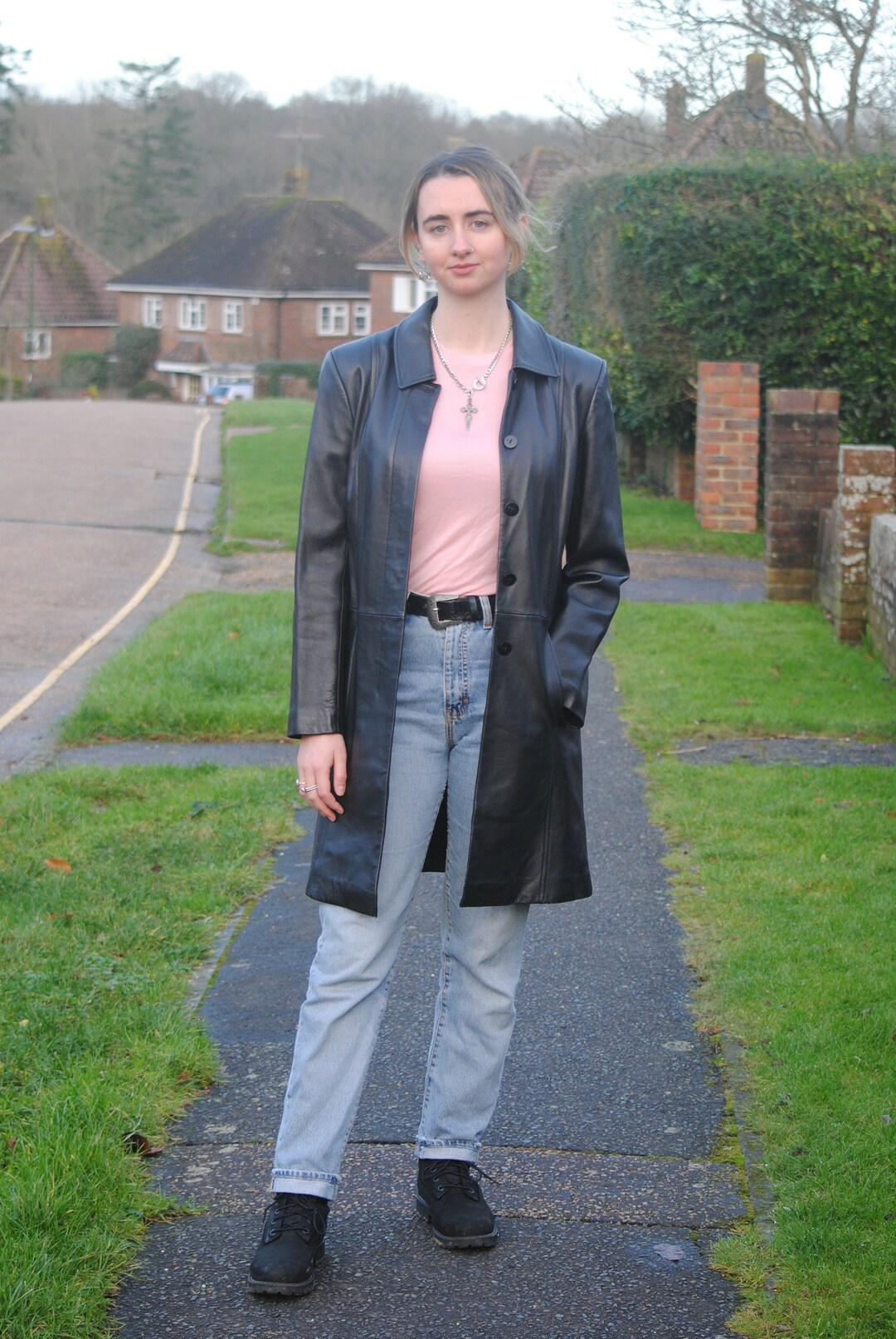Y2K Vintage Black Jacket - M
