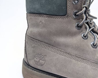 gray suede timberland boots