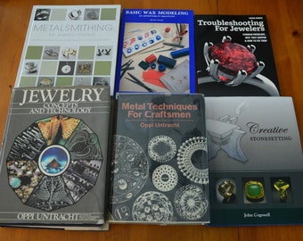 Jeweler's Book lot, (repair and stone settings)