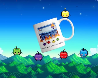 Stardew Valley Tasse: Junimo Army vs Joja Mart, Gamer Geschenk (11oz)