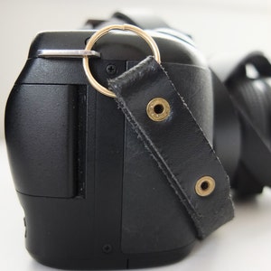 Handmade Quality Leather camera strap. Camera neck strap image 3