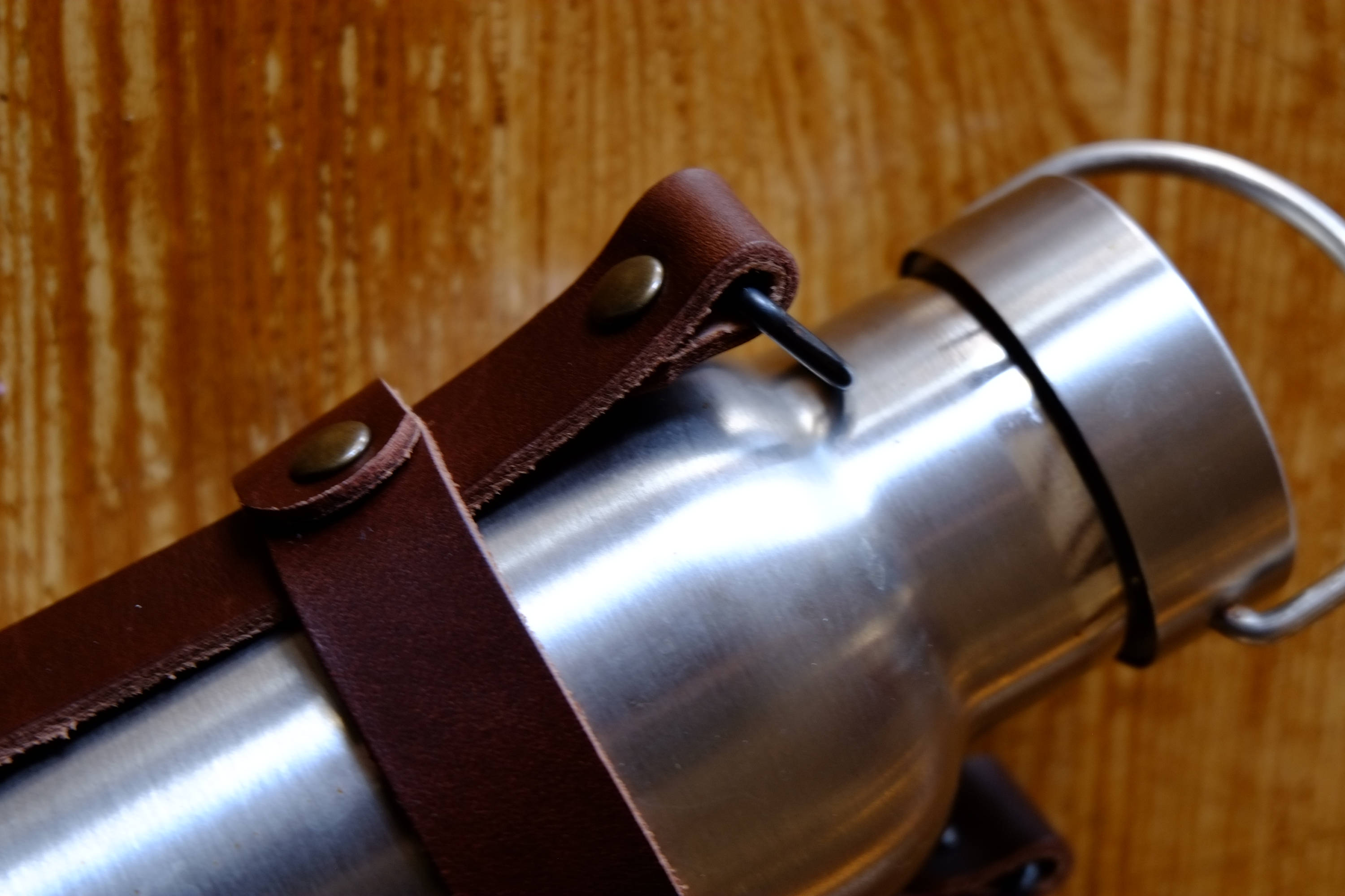 Leather Canteen Water Bottle Holder Etsy Australia