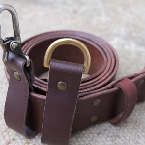 Bushcraft/Woodland equipment belt - EXTRA LONG