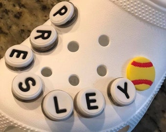 softball charms for crocs