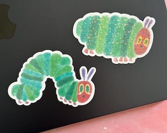 Very Hungry Caterpillar Holographic Sticker