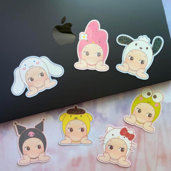 Sanrio Sonny Angel Holographic Stickers