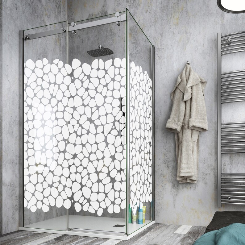 wall stickers Wall stickers BX0027 Stickers printed on transparent PVC ideal for decorating your shower box decor design