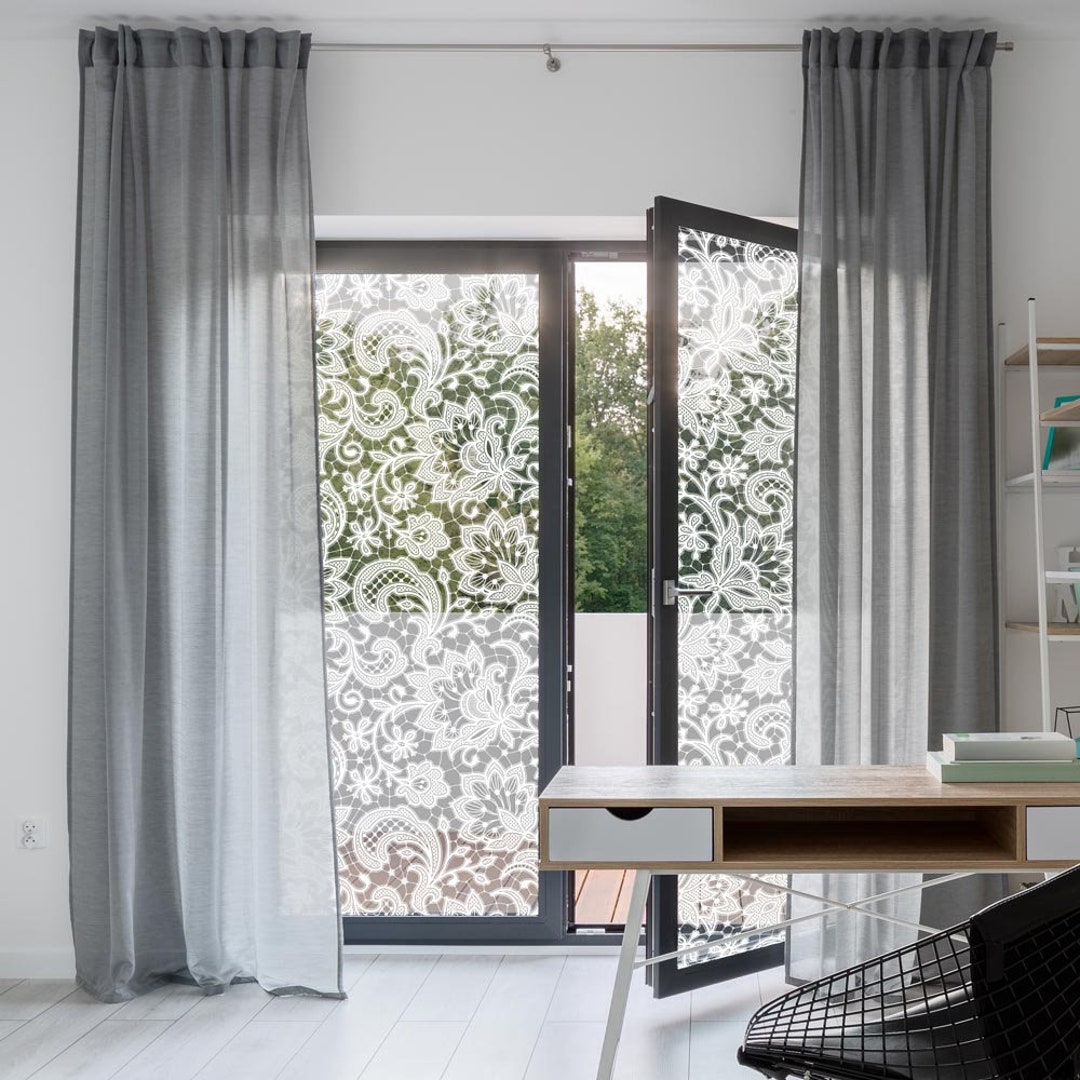 Pellicola Adesiva Per Vetri - Rotolo 60x200cm - Trasparente, Antigraffio - Per Docce E Finestre - Foto 6