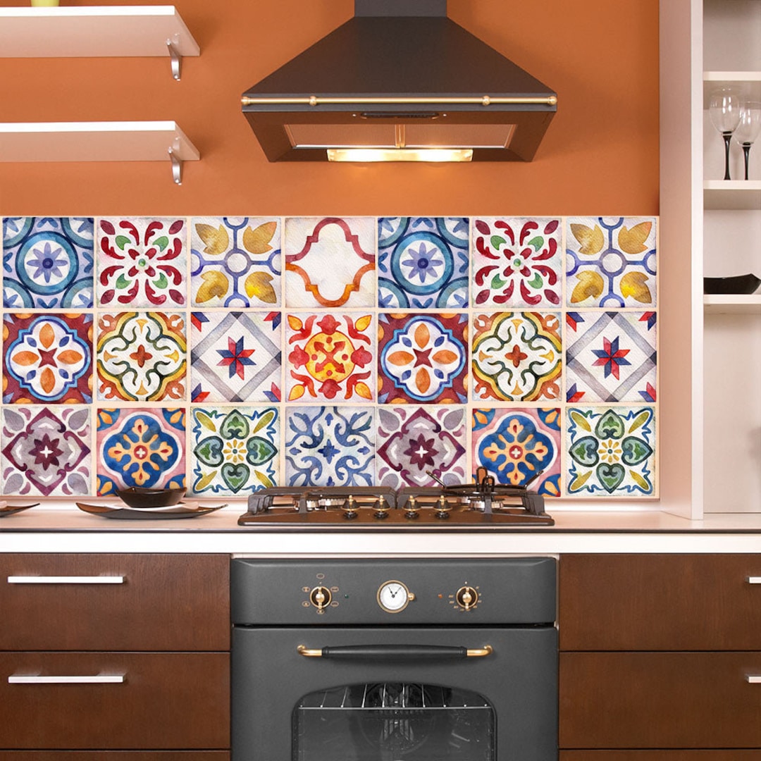 ADESIVI PER PIASTRELLE Da Parete Cucina 3D Facili Da Applicare Stick - Foto 5