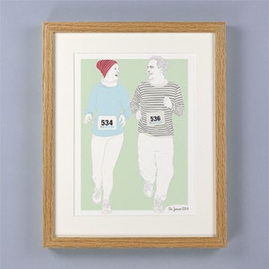 Personalized portrait for couples, drawing as download image 5