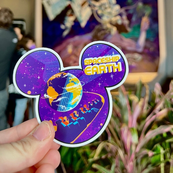 Spaceship Earth Sticker