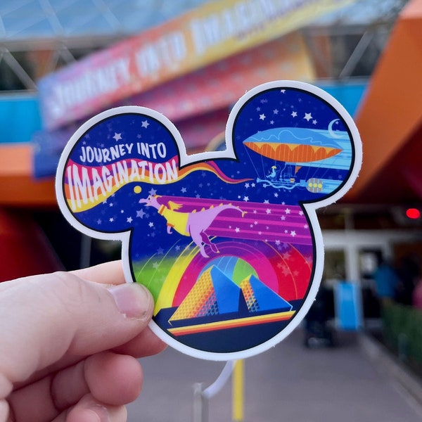 Journey Into Imagination with Figment Sticker