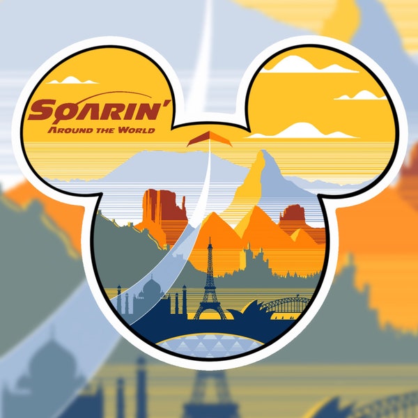 Soarin’ Sticker