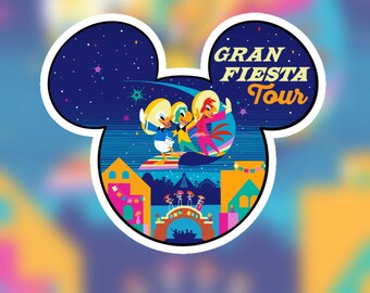 Gran Fiesta Tour (Three Caballeros) Sticker
