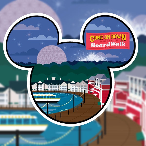 Disney’s Boardwalk Inn Sticker