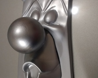 ALICE in WONDERLAND inspired DOORKNOB, (Silver version) really works! original sculpt and by me,signed