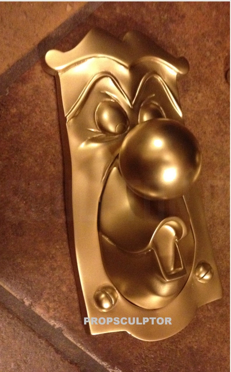 La poignée de porte inspirée d'ALICE au PAYS DES MERVEILLES fonctionne vraiment Sculpture originale et par moi, signée image 3