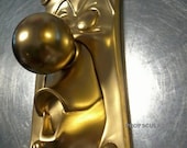 ALICE in WONDERLAND inspired DOORKNOB, really works! original sculpt and by me,signed