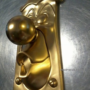 ALICE in WONDERLAND inspired DOORKNOB, really works original sculpt and by me,signed image 1