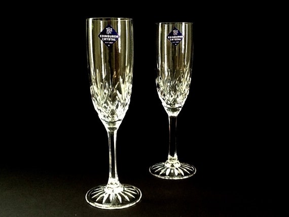 champagne glasses set of 2