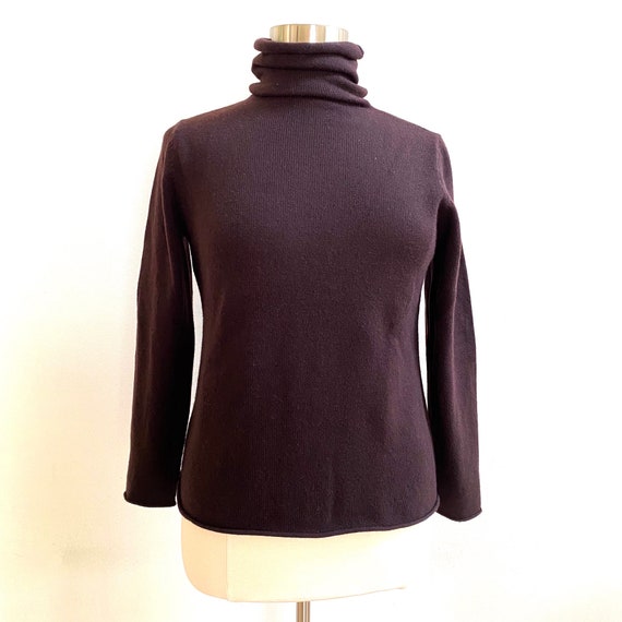 Eileen Fisher Brown Cashmere Sweater, Women's Size