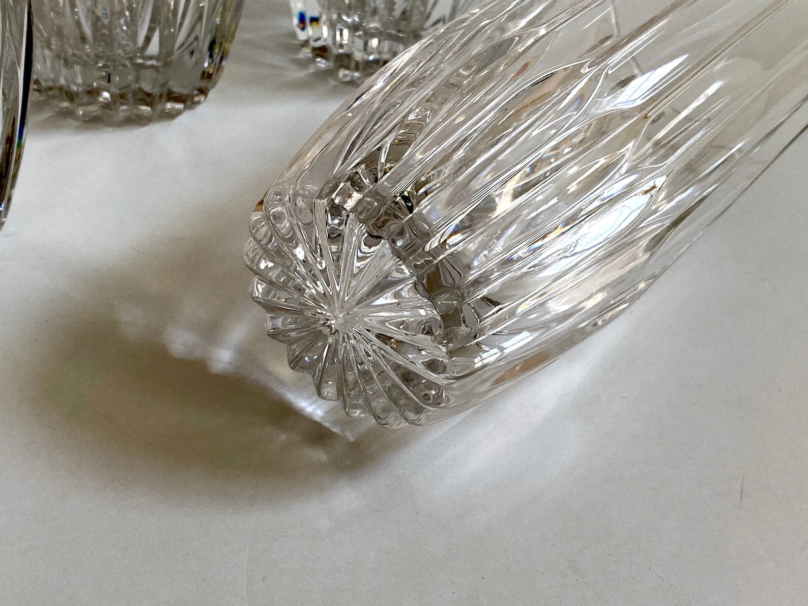 Vintage Mikasa Park Lane Highball Glasses Set of 4 Vertical Etsy