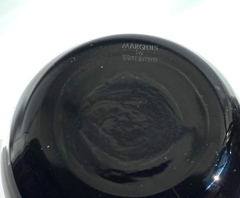 Vintage Waterford Marquis Rumba Vase Amethyst Purple Glass Etsy