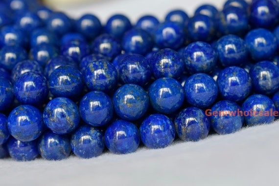 Vintage nature unique shape Carnelian and real Lapis round beads Necklace