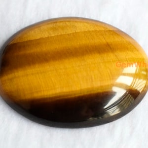 1PC 20x30mm/30x40mm AAA Natural yellow tiger eye oval cabochon, oval gemstone pendant, DIY stone pendant for necklace, jewelry supply