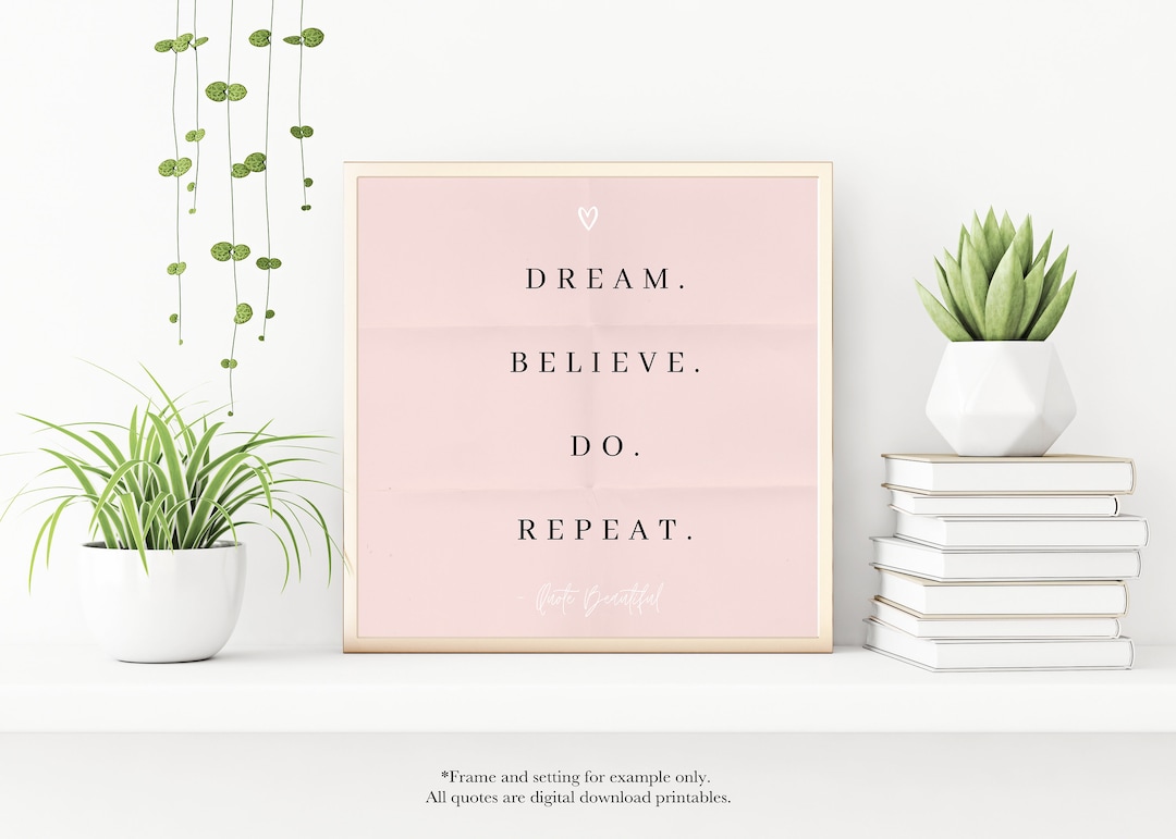 Inspirational and Motivational Printable Quote, Instant Download (x3 ...