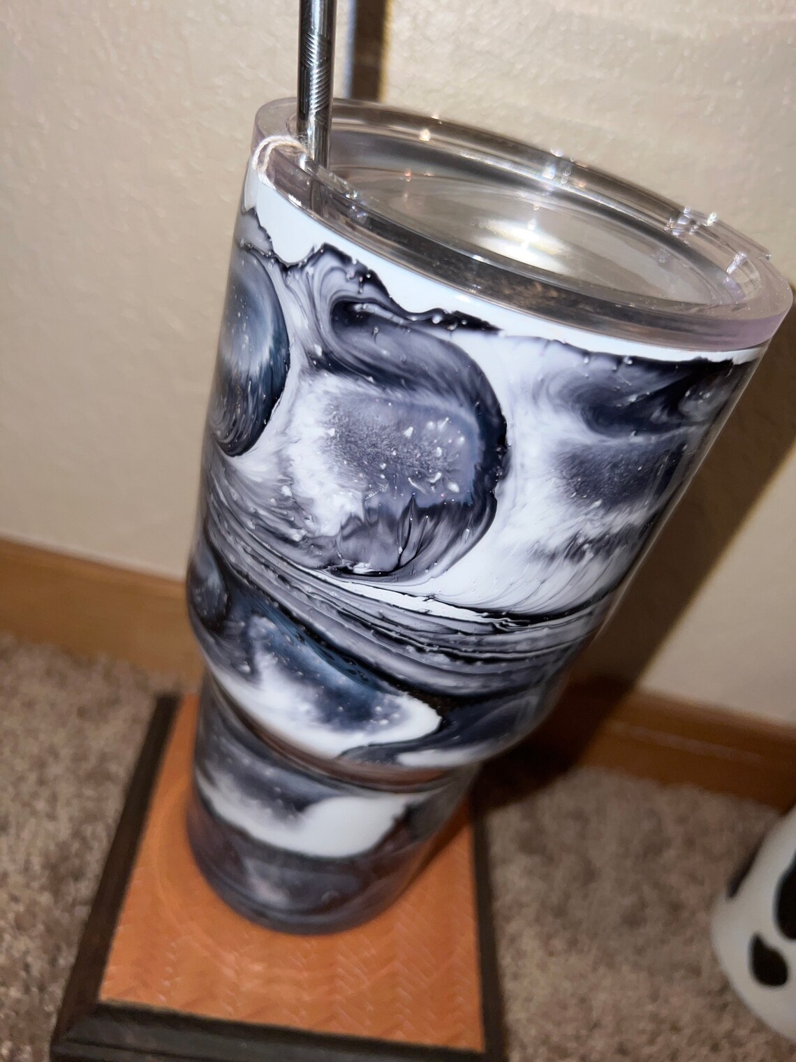 White Marble Tumbler