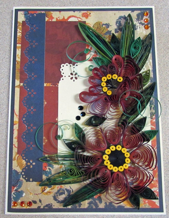 Quilling Instruction Sheet Etsy