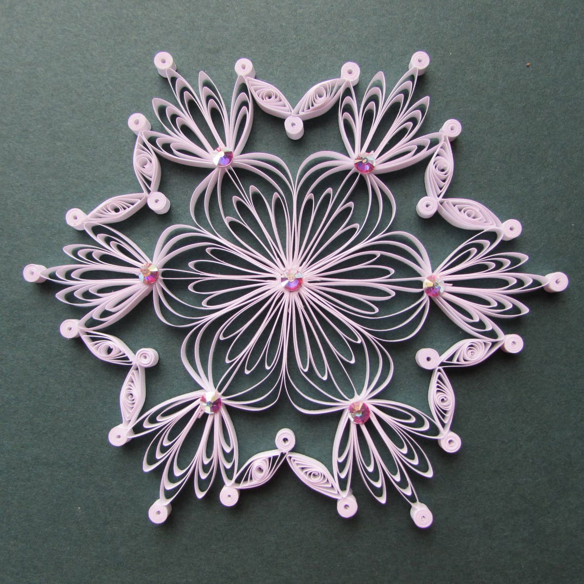 Quilling instruction sheet Etsy