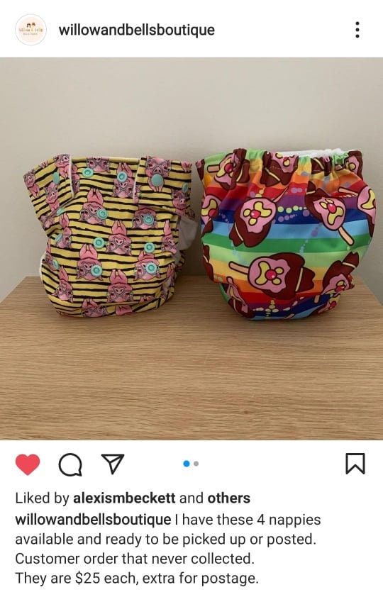 Modern Cloth Nappy PDF Pattern Etsy