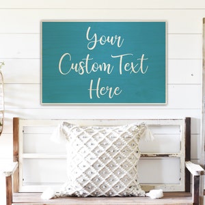 Custom Quote Signs with Fun Colors! | Personalized Quote | Customized Wooden Signs | Personalized Sign | FAST SHIPPING & Ready to Hang!