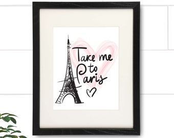 Take Me to Paris Wall Art