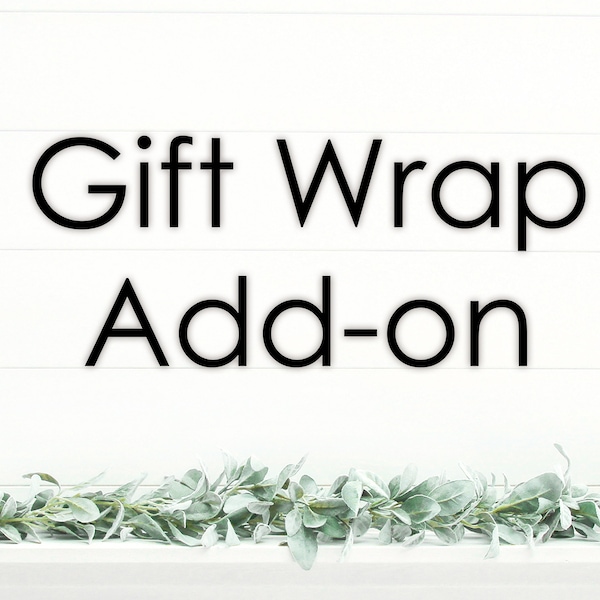 Gift Wrapping Add-on